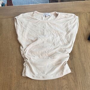 Michael Stars Joni Power Shoulder Tee